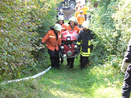 Herbstabschlussübung Löschzug Mitte 2009