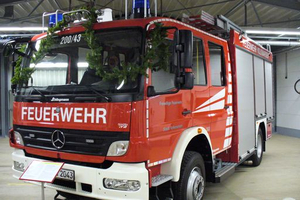 Fahrzeugübergabe LF 20 2009
