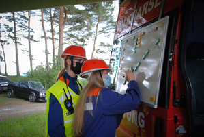 Waldbrandübung Jugendfeuerwehr 2021