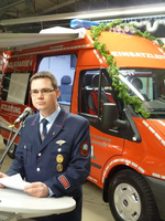 Fahrzeugübergabe ELW 2014