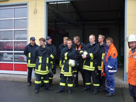 Herbstabschlussübung Löschzug Mitte 2006